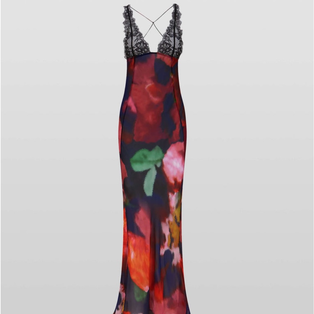 Rat and boa Paola Floral Slip Dress
